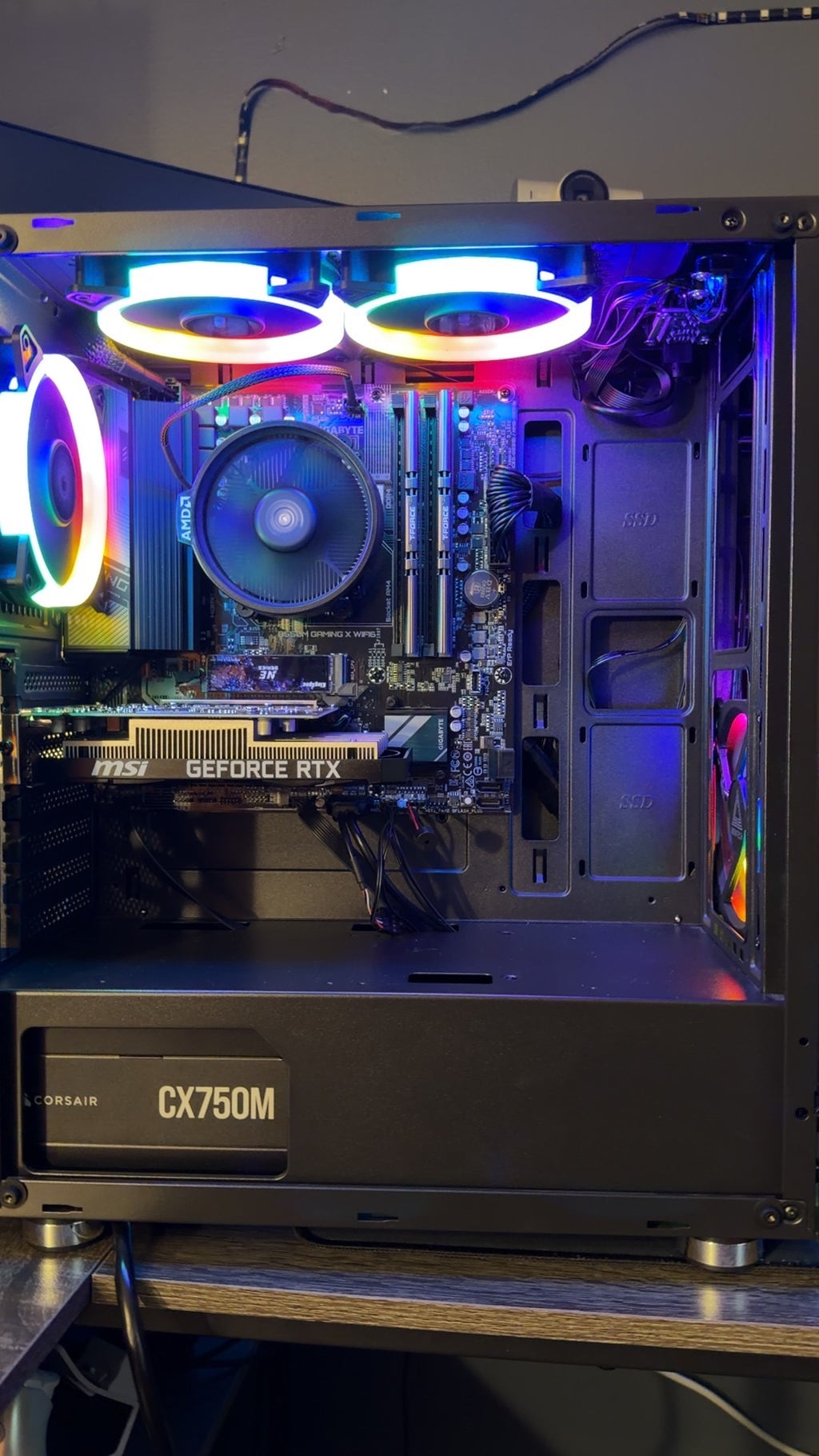 Hermes|| Ryzen 5 5500, Geforce RTX 3050, 512GB M.2 SSD Gaming PC